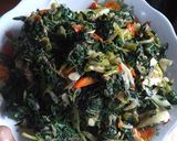 Foto langkah ke 6 dari resep Tumis daun singkong dan daun pepaya.