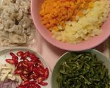 Foto langkah ke 1 dari resep Ketupat Betumis a.k.a Ketupat Sayur.