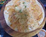 A picture of step 4 of Mix Vegetable Frankie.