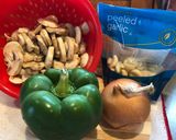 A picture of step 1 of Baked Rotini with Italian Hot Sausage.