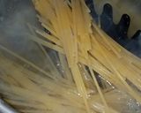 A picture of step 3 of Parmesan Garlic Rosemary noodles.