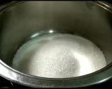 A picture of step 5 of Knafeh na'ameh (traditional palestinian recipe).