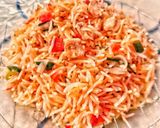 সেজয়ান গার্লিক চিকেন ফ্রায়েড রাইস (Szechuan Garlic Chicken Fried Rice recipe in Bengali) রেসিপি ধাপ - 6 ছবি