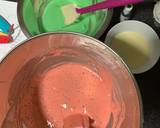 Watermelon Steam Cake (Bolu Kukus Semangka) recipe step 6 photo