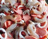 Hình bước làm 4 của món Bánh pizza tại nhà