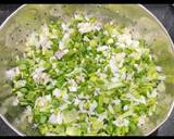 Masaledaar Green onion with potatoes recipe step 1 photo