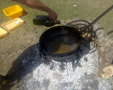 Foto del paso 1 de la receta: Caldereta en perol campero, al fuego de Jose Luis