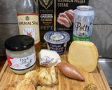 A picture of step 1 of Orcadian Clapshot and Ostrich.
