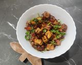 A picture of step 6 of STIR FRY PANEER with SONTH POWDER.