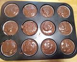 Kakaós-barackos muffin recept fázis 4 fotója