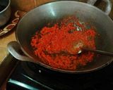 Foto langkah ke 4 dari resep Cumi asin balado.