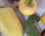 Vegyes Sült halas gyümölcsös tál bacon-nal és zöldségekkel sütve recept fázis 2 fotója