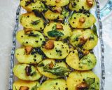 A picture of step 7 of Kanchipuram idlis.