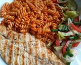 Pas rețetă Paste cu sos tomat și parmezan 2 fotografie