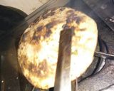 A picture of step 4 of Onion roti.