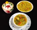 A picture of step 4 of Broken Wheat Dal Porridge.