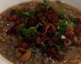 A picture of step 6 of Carne en su jugo, my Tapatío recipe.