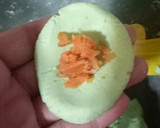 Foto langkah ke 4 dari resep Klepon Ketan Gula Merah (Kenyal No Kapur Sirih).