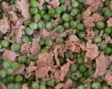 صورة لخطوة 3 من وصفة الرز مع بازلاء ولحم مفروم ناعم