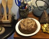 A picture of step 14 of EGGLESS: Apple Cinnamon Whole Wheat Cake 🍰.