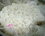 Foto langkah ke 3 dari resep Ketan Bubuk Dele (kedelai).