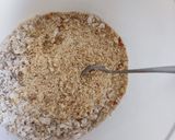 A picture of step 3 of Coconut Karanji.