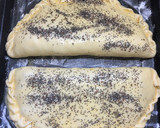 Foto del paso 6 de la receta: CALZONE CAPRESE sin levadura 🍅🧀🌿