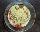 A picture of step 3 of Papad Curry (Dahi Papad Sabzi).