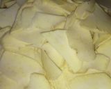 A picture of step 2 of Sweet potato chips.