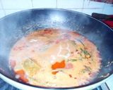 Foto langkah ke 8 dari resep Buntil lumbu / Buntil daun talas.