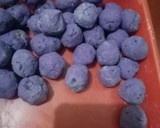Foto langkah ke 3 dari resep Klepon ubi ungu.