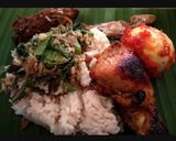 Foto langkah ke 5 dari resep Nasi Liwet Teri Rice Cooker.