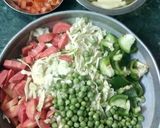 A picture of step 3 of Mix Vegetables.