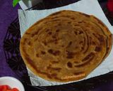 प्लेन लच्छा पराठें (plain lachha paratha recipe in Hindi) रेसिपी चरण 4 फोटो