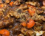 A picture of step 3 of Mel’s Pinakbet (Aubergine and Fine Beans).