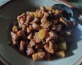 Foto langkah ke 4 dari resep Tumis tempe kentang kecap.