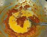 A picture of step 3 of Paneer bhurji in gravy.
