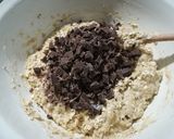 Banános zabpehelykeksz csokidarabokkal recept fázis 4 fotója