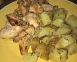 Foto del paso 6 de la receta: Slices de pollo con papa gratinada