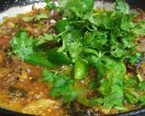 A picture of step 4 of Baingan ka bharta.