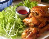 Foto langkah ke 6 dari resep SWEET AND SPICY CHICKEN WINGS .