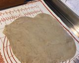 Une image de l'étape 1 de Tarte aux kiwis et noix de coco (pâte brisée à la banane).