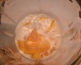 A picture of step 3 of Mango Icecream.