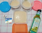Foto langkah ke 5 dari resep Bubur MPASI Tim hati ayam (Menu lengkap 4 bintang) ⭐⭐⭐⭐.