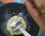 A picture of step 3 of Kerala upma.