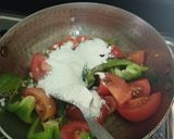 A picture of step 9 of Veg enchiladas.