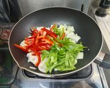 鮪魚玉米炒甜椒(簡單料理)的食譜步驟4照片