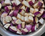 கத்திரிக்காய் பொரிச்ச குழம்பு(kathirikkai poriccha kulambu recipe in tamil) ரெசிபி ஸ்டேப் 1 புகைப்படம்