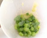 A picture of step 4 of Risotto with Asparagus and Orange.