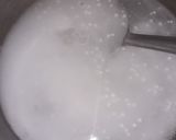 A picture of step 4 of Coconut Mango Sagoo Pudding.